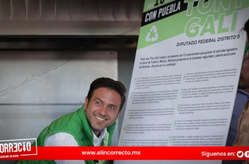  El PRD me cerró las puertas y el Verde me dio oportunidad de competir: Tony Gali Jr.