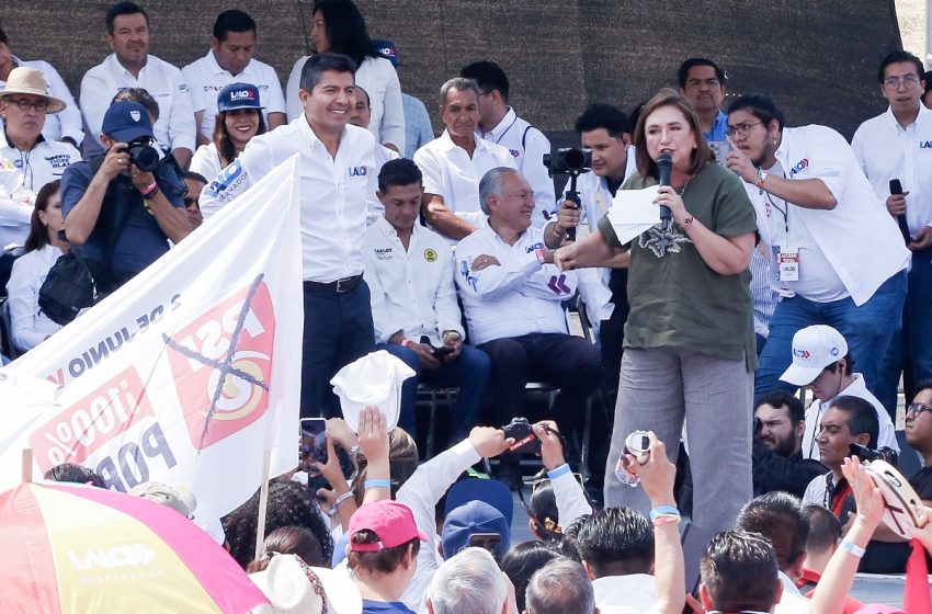  Xóchitl Gálvez calla sobre los candidatos del PSI ligados al huachicol