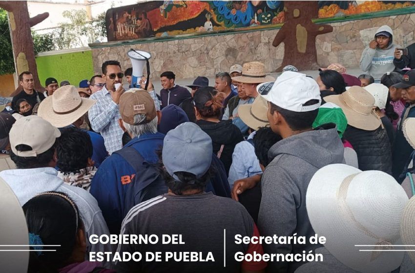  Gobierno de Puebla colocará nueva tubería en tramos afectados por la autopista Cuapiaxtla-Cuacnopalan
