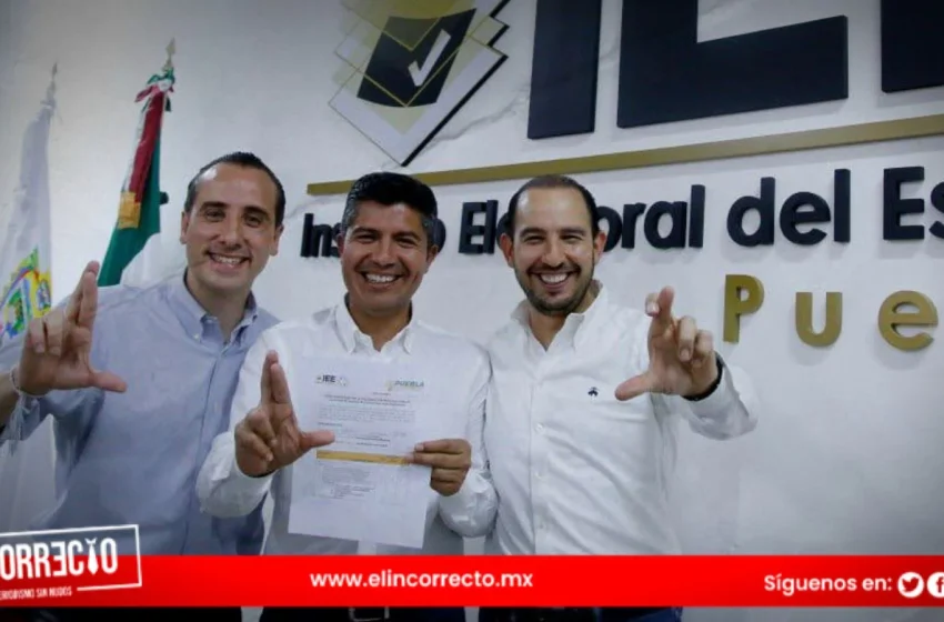  «Le vamos a ganar a Morena»: Lalo Rivera durante su registro ante el IEE