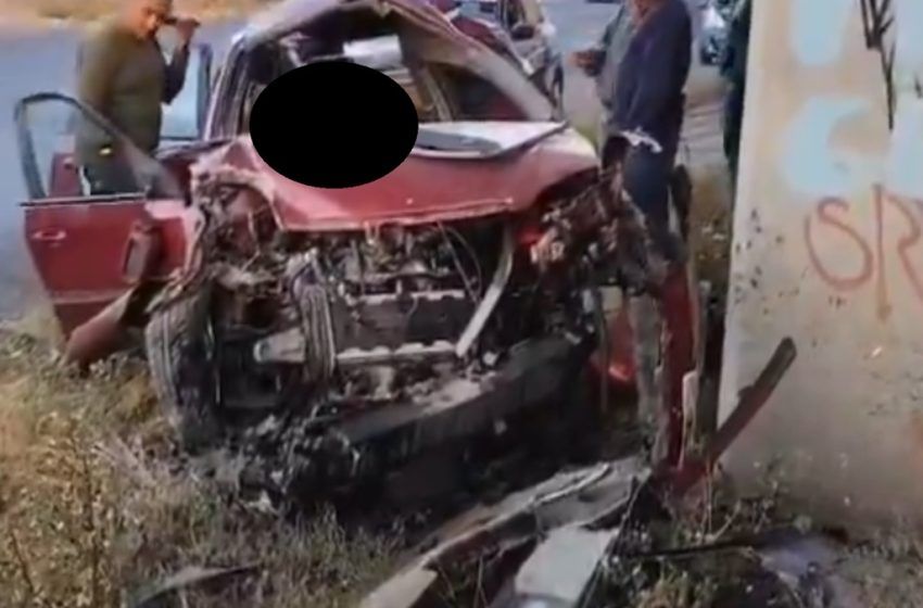  ¡Impactante Choque en la Autopista México-Puebla en San Felipe! Conductor Lesionado Aguarda Auxilio
