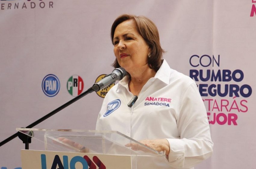  Ana Tere Aranda presenta pruebas de guerra sucia, aún así morena perderá, apuntó