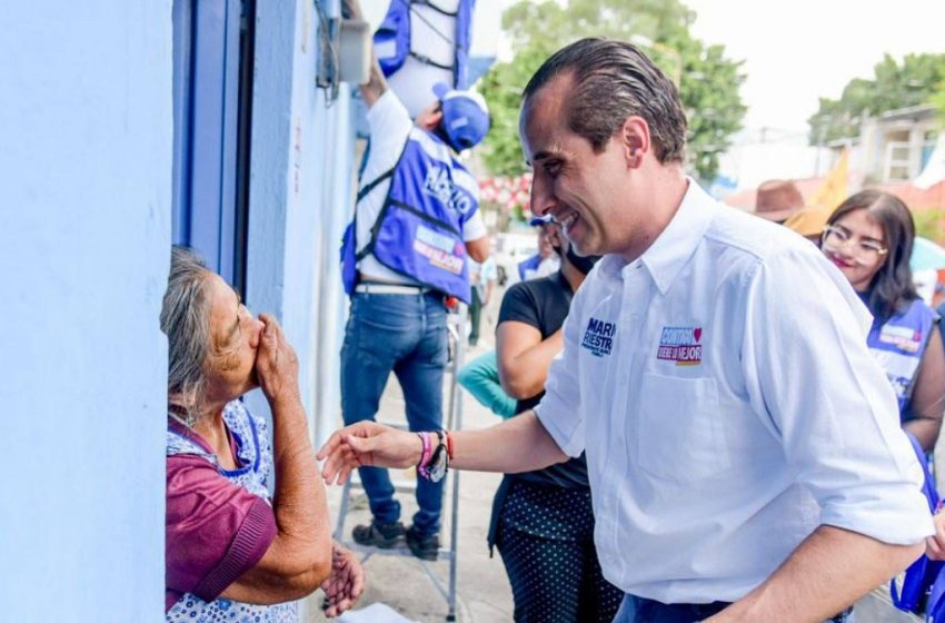  Anuncia Mario Riestra seguro de desempleo en su gestión como alcalde de Puebla