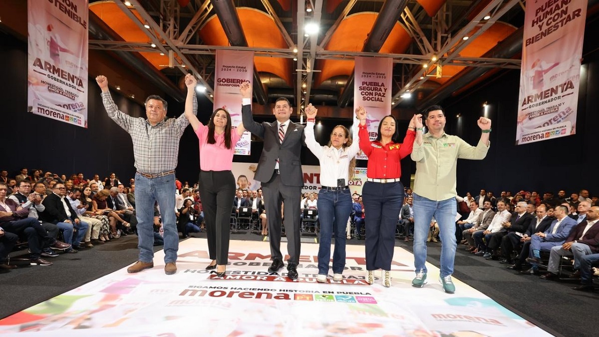 Armenta abraza el Humanismo Mexicano para construir el 2o. Piso de la Transformación de Puebla