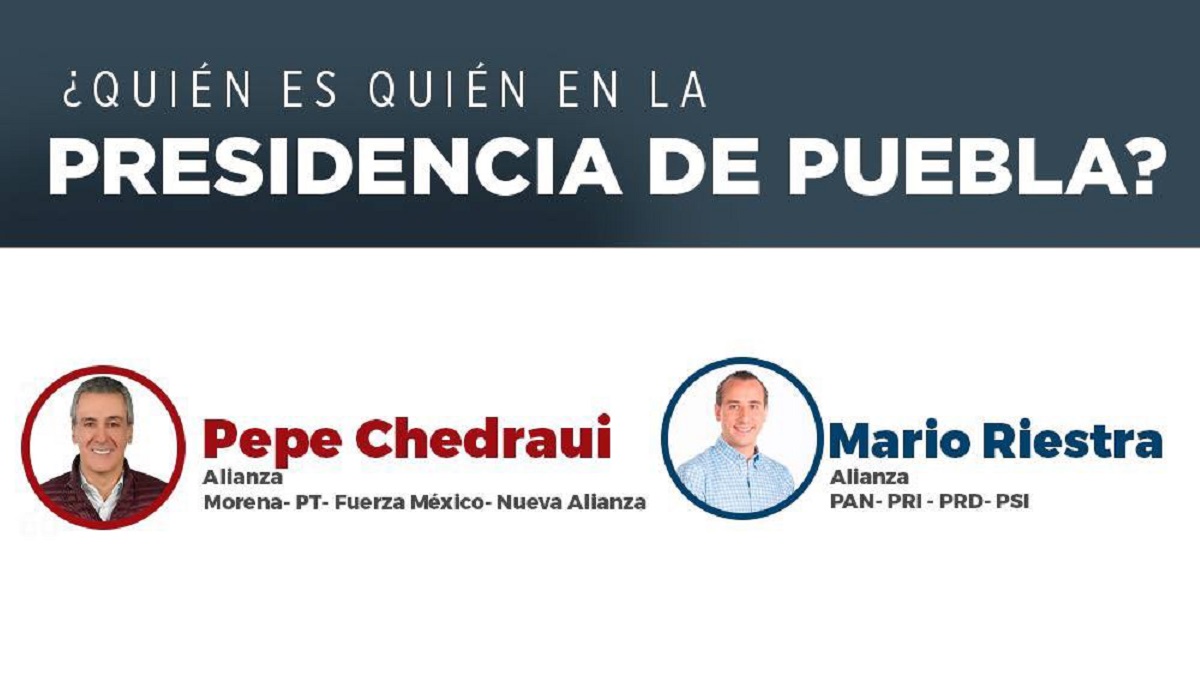 Pepe Chedraui figura a la cabeza sobre su más cercano contrincante en la competencia por la alcaldía de Puebla, de acuerdo con cinco casas encuestadoras