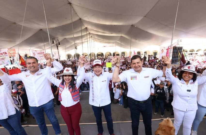  Con la magia de los Cholultecas, la 4T en unidad se consolidará en Puebla: Armenta
