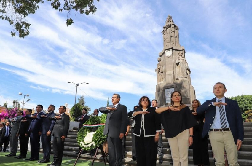  Conmemora gobierno estatal 493 aniversario de la fundación de Puebla