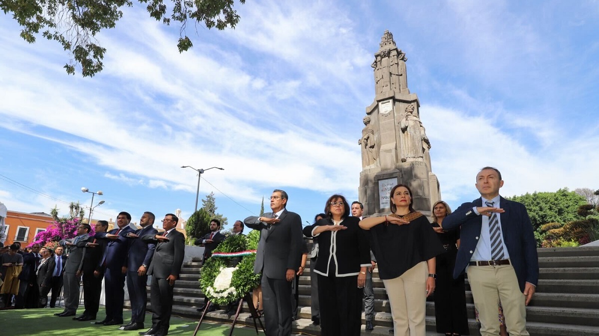 Conmemora gobierno estatal 493 aniversario de la fundación de Puebla