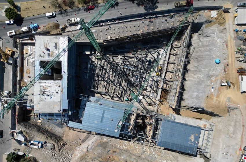  Avanza construcción de nueva sede del Congreso de Puebla con inversión ejercida de 607.9 millones de pesos