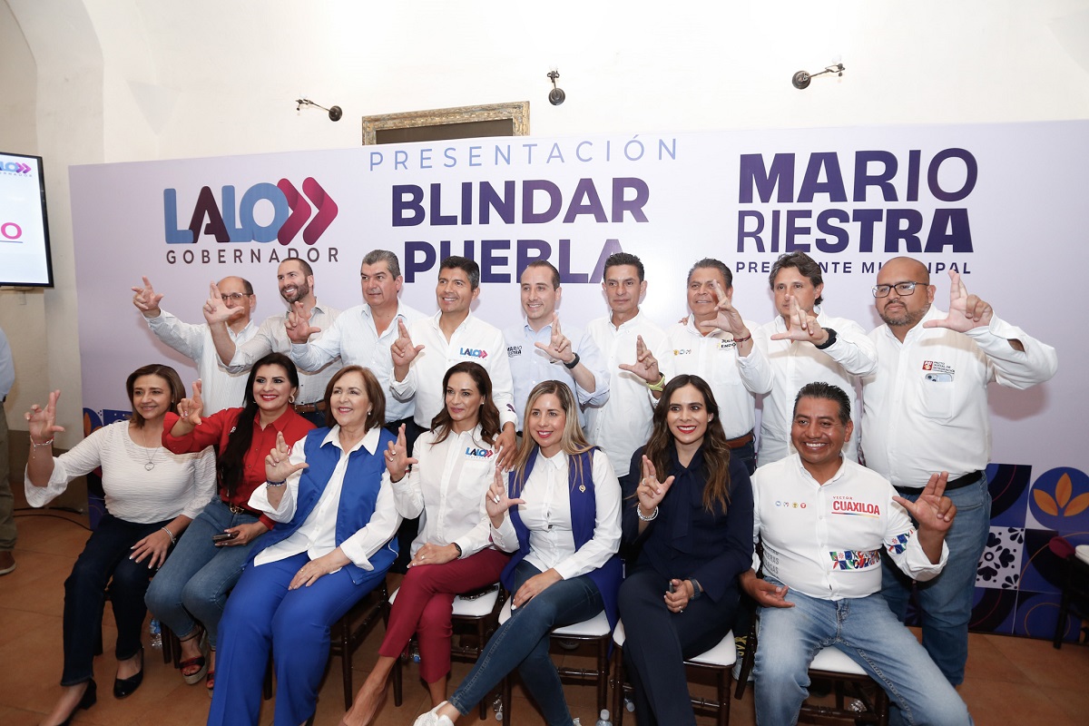 Eduardo Rivera Pérez promete acabar con la inseguridad en el Triángulo Rojo