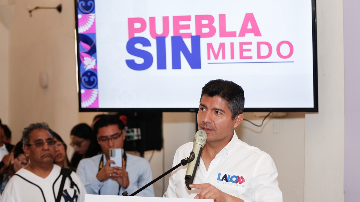 Eduardo Rivera Pérez promete acabar con la inseguridad en el Triángulo Rojo