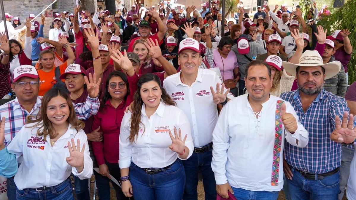 Espacios verdes, arte, cultura y deporte para jóvenes, anuncia Pepe Chedraui en Xonacatepec
