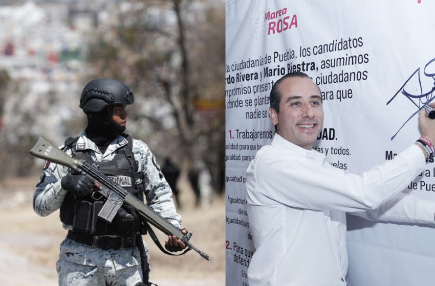  Guardia Nacional blindará al candidato Mario Riestra: Segob