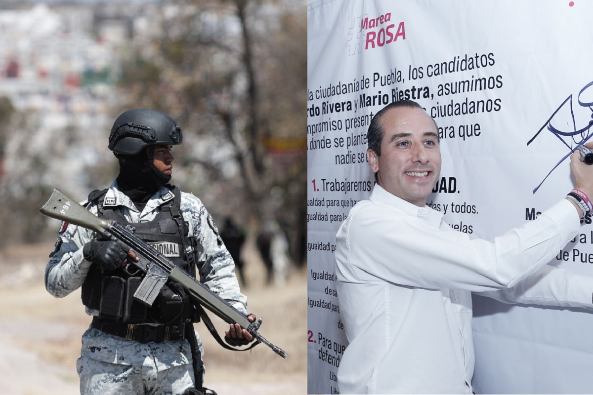 Guardia Nacional blindará al candidato Mario Riestra:SEGOB