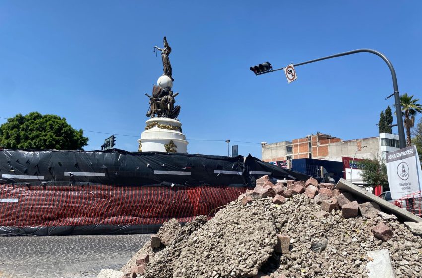  Avanza rehabilitación de la Avenida Juárez a tres meses de su intervención