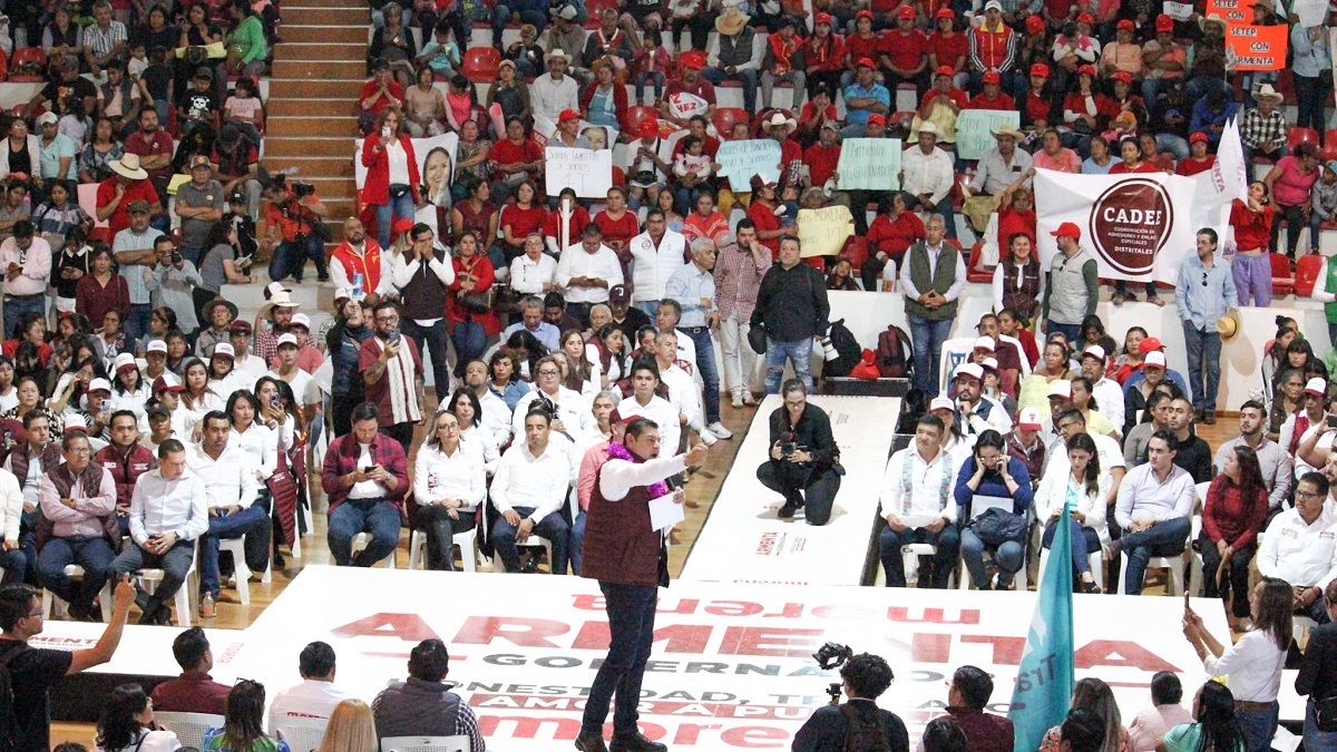Junto con Pepe Chedraui, Armenta anuncia la creación del mando único policial