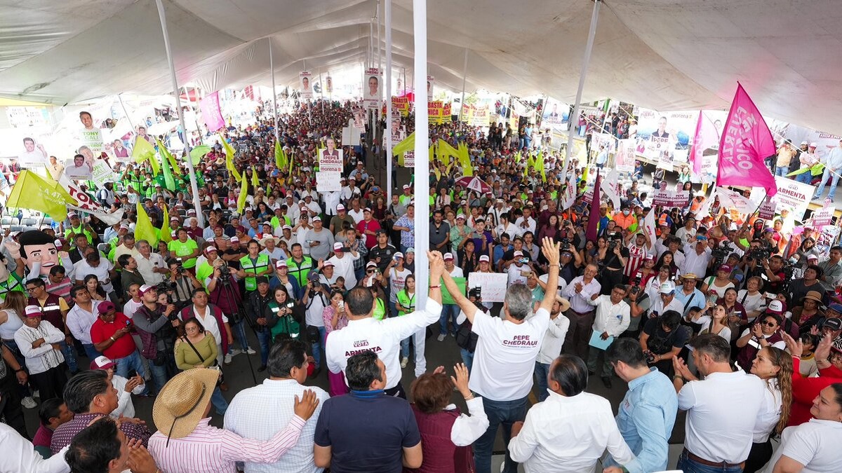 La Central de Abasto de Puebla será la mejor del país, anuncian Armenta y Chedraui