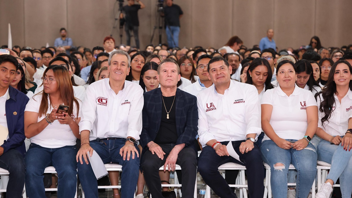 La fuerza universitaria con Armenta y Chedraui