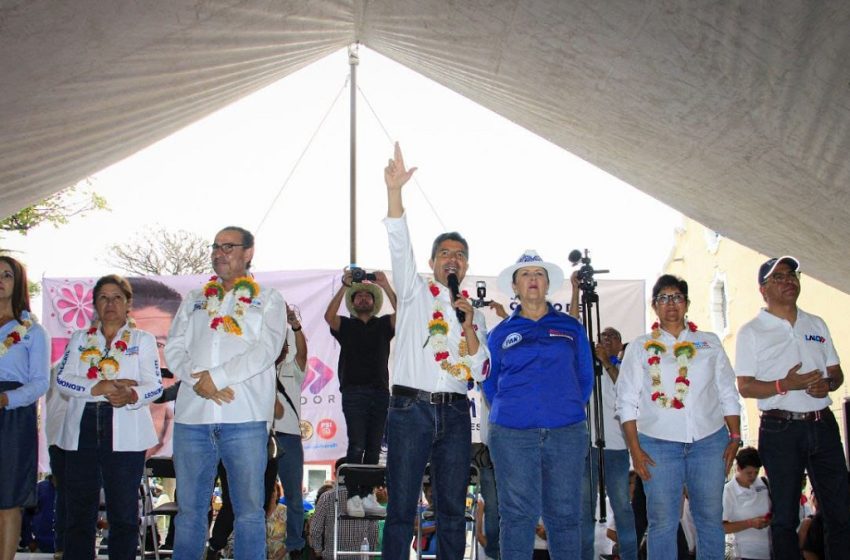  Lalo Rivera presenta ‘peso a peso por el campo