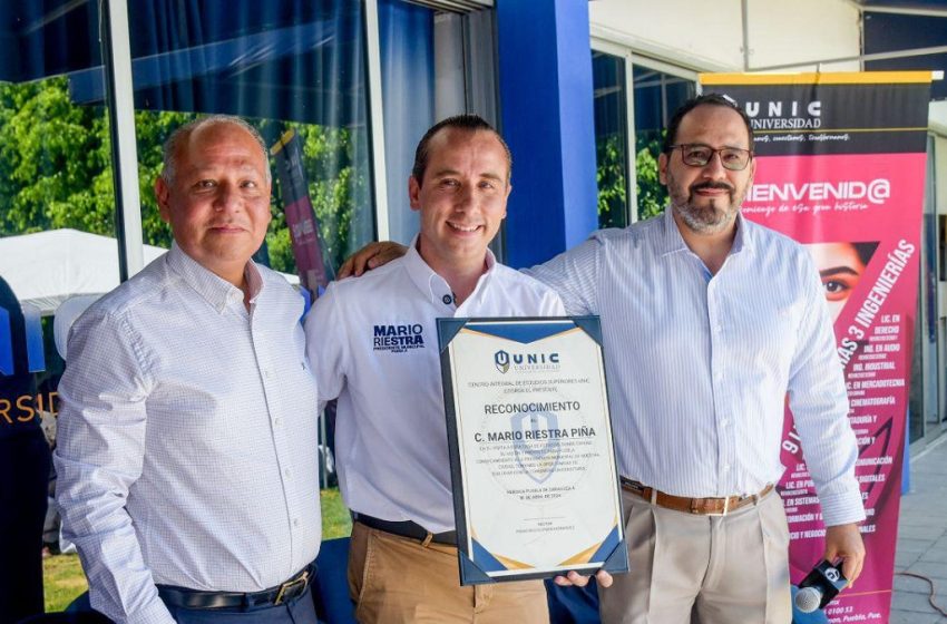 Mario Riestra, aliado de la juventud, anuncia aceleradora municipal de negocios