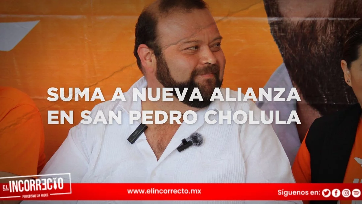 Nueva Alianza declina con Movimiento Ciudadano en San Pedro Cholula
