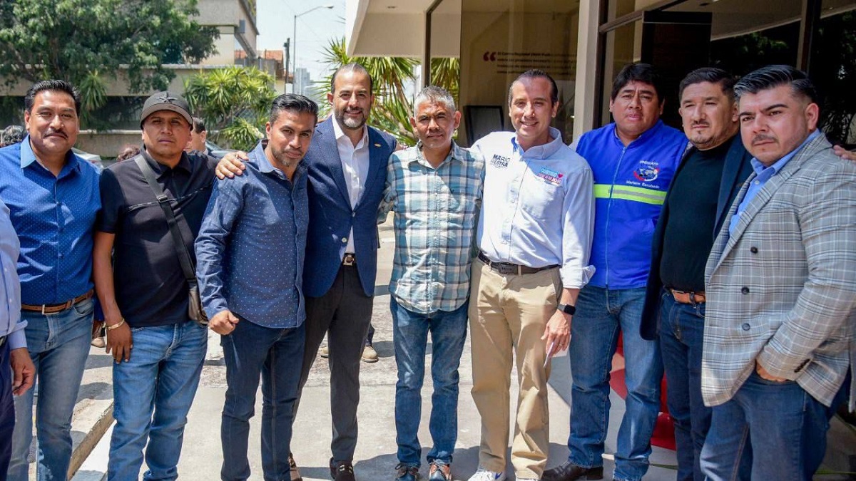 Obras que se realicen en el municipio de Puebla, serán hechas por poblanos: Mario Riestra