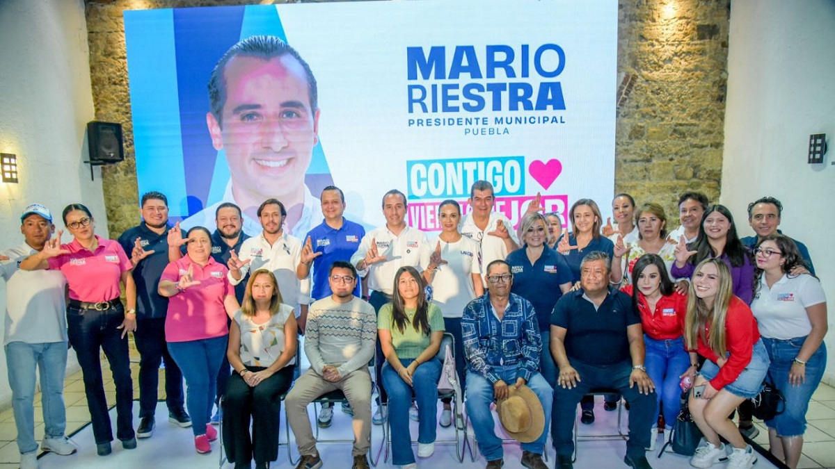 Presenta Mario Riestra plan de desarrollo social y humano para Puebla