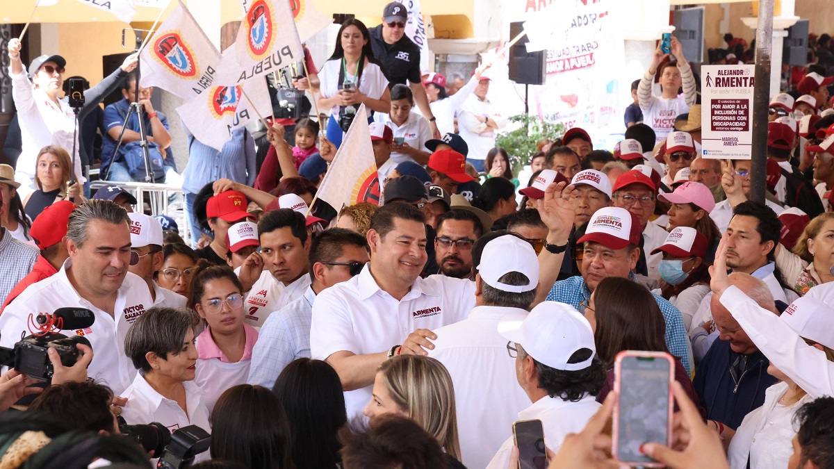 Recuperaré la dignidad de la reserva territorial de San Andrés Cholula, que el PRI y el PAN destruyeron: Armenta