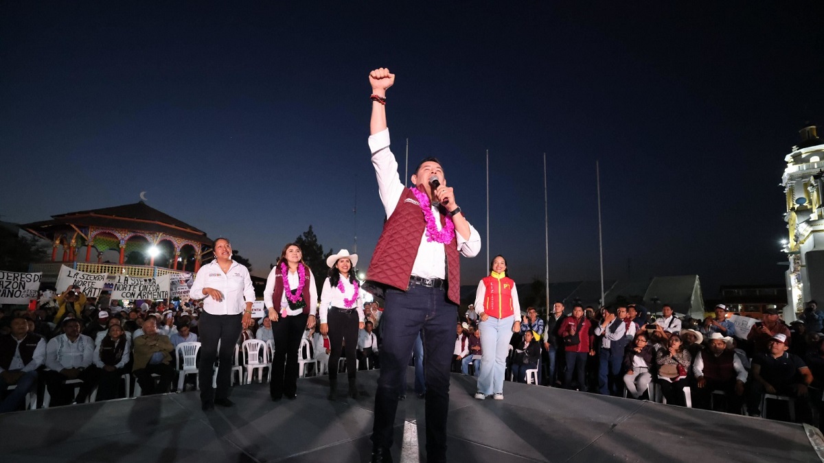 Rehabilitación de las carreteras que conectan la Sierra Norte y Nororiental, un compromiso de Armenta