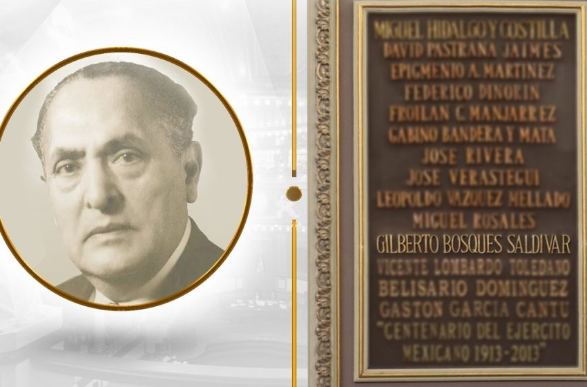  Rememoran el legado diplomático y educativo de Gilberto Bosques