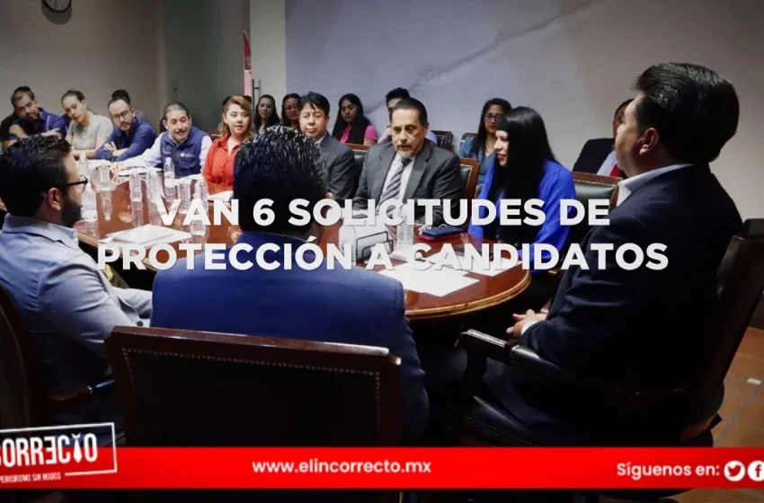  Solicitan seis candidatos protección durante las campañas en Puebla  