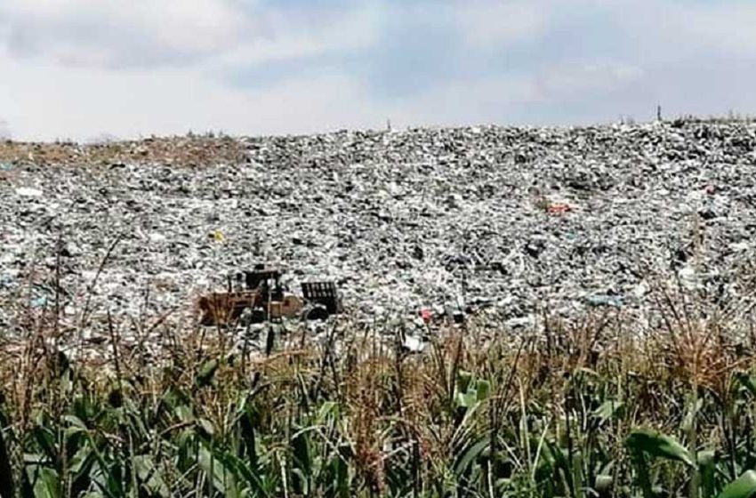  Vecinos demandan el cierre definitivo del relleno sanitario de Calpan