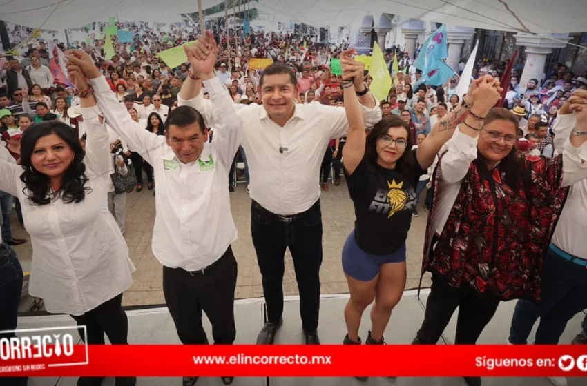  Fábrica de paneles solares y la modernización de todos los mercados de Puebla, promete Armenta