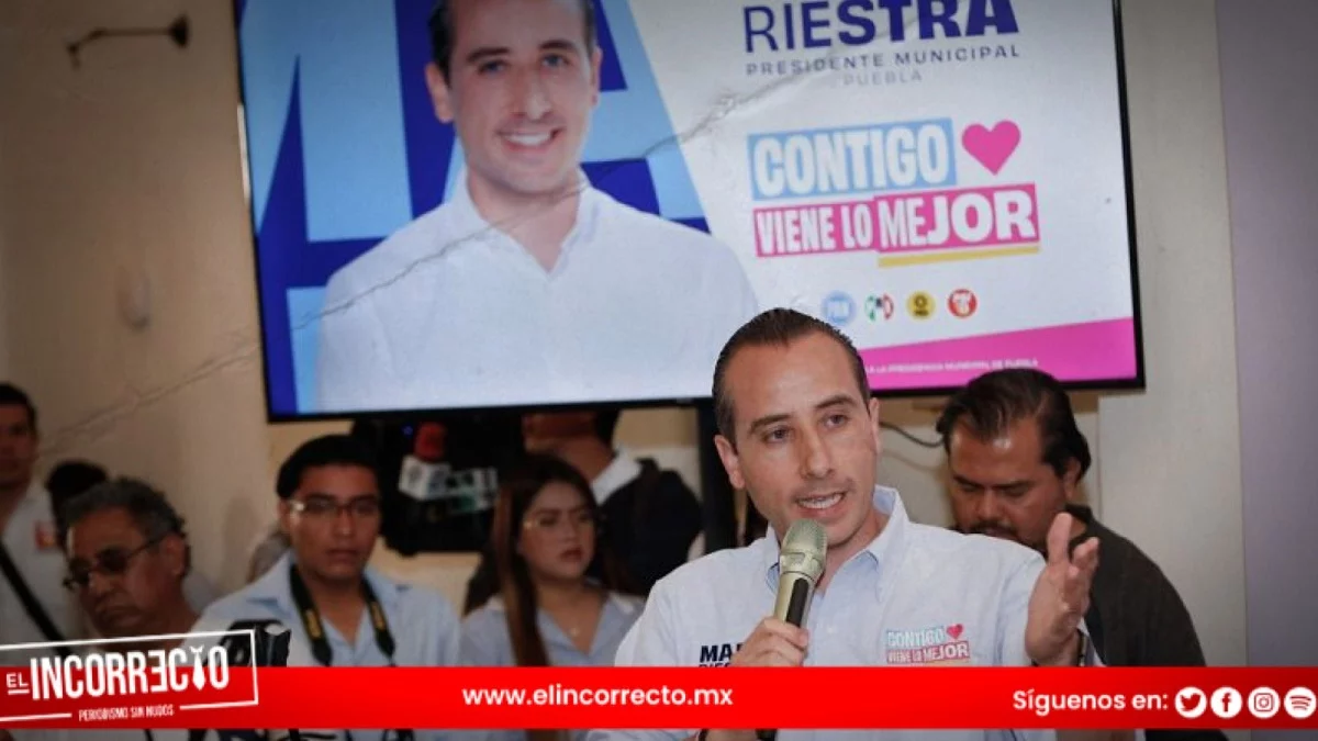 Presenta Mario Riestra plan para Blindar Puebla con patrullas, cámaras, drones e inteligencia artificial