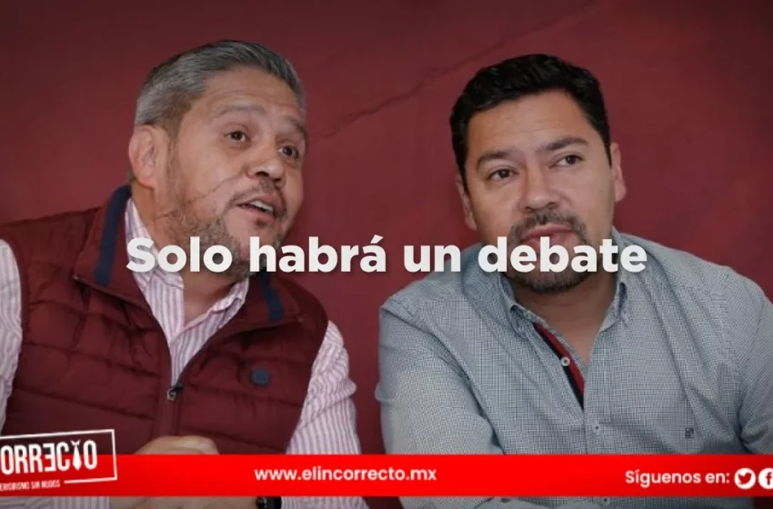  IEE solo hará un debate entre candidatos a la gubernatura de Puebla el 12 de mayo