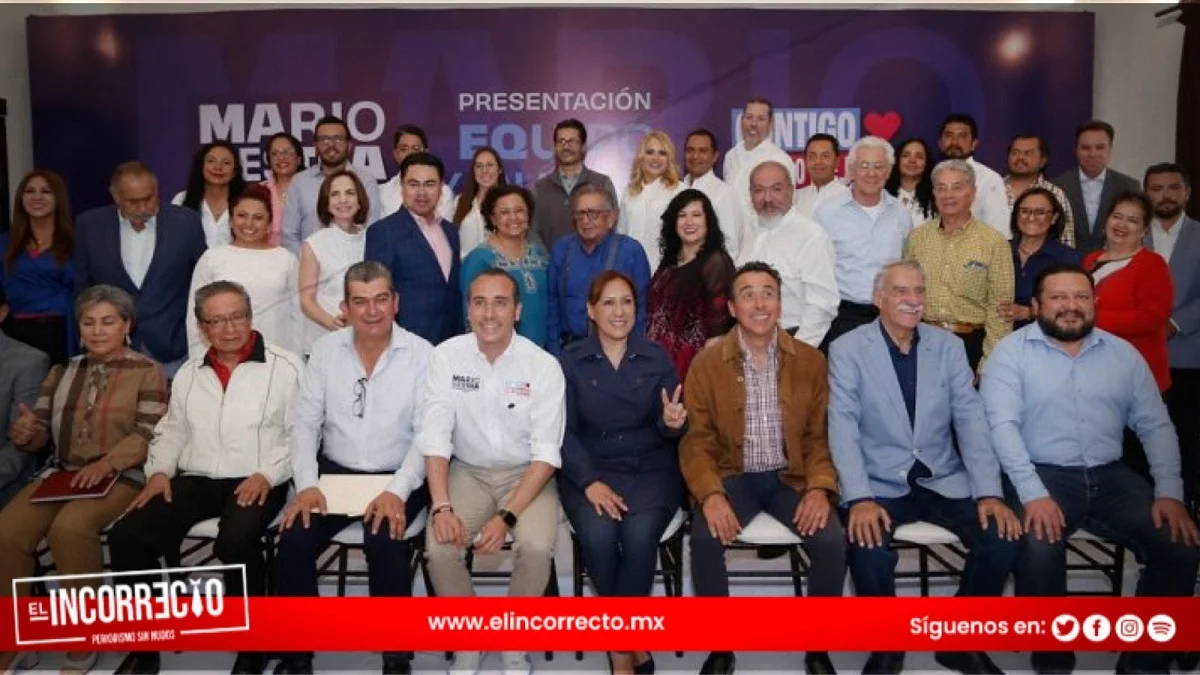 Mario Riestra presenta su equipo de campaña para la alcaldía de Puebla