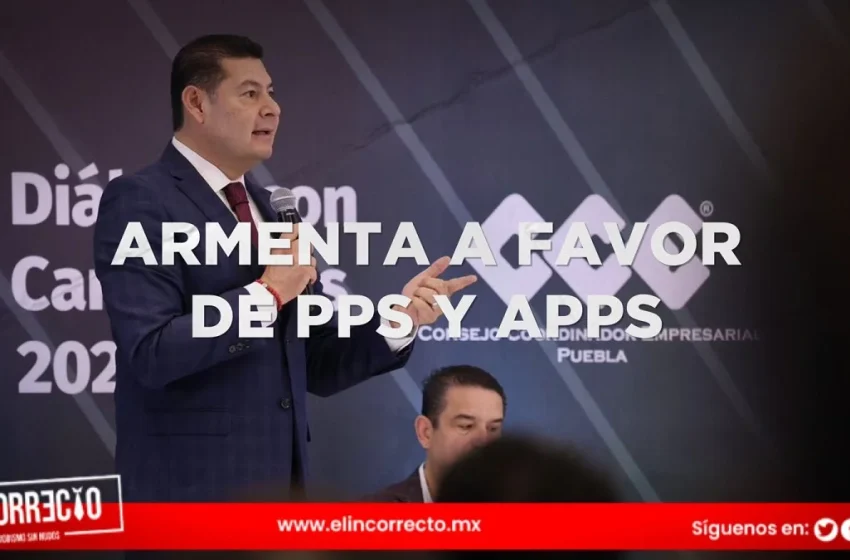 Armenta a favor de PPS y APPS, pero con transparencia