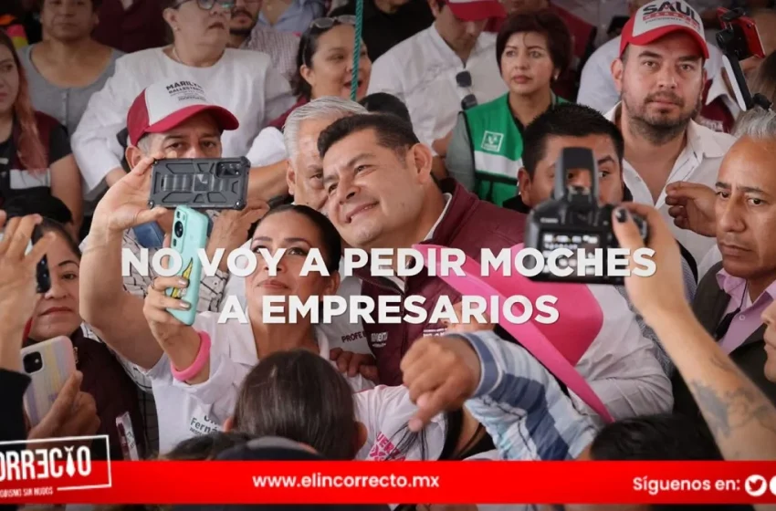  “No voy a pedir moches a empresarios para enriquecerme”, destaca Armenta