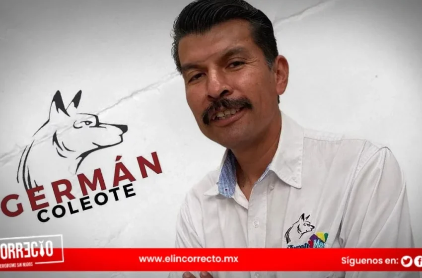  Germán Coleote es el candidato a la alcaldía de Acatzingo