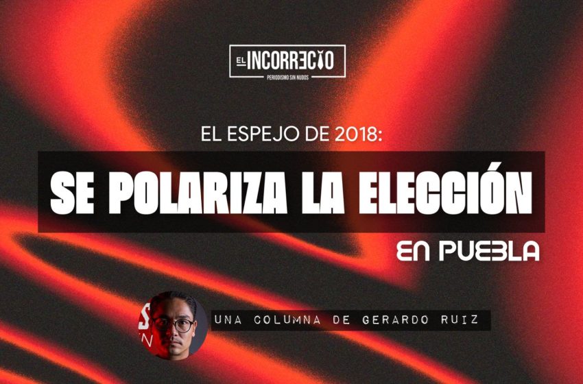 El espejo del 2018: Se polariza la elección en Puebla 