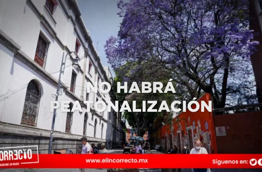  Descarta alcalde de Puebla peatonalización de Los Sapos y en Santiago