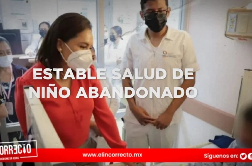  Estable la salud de niño abandonado en Puebla: Gaby Bonilla (+FOTOS)