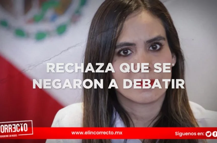  Carolina Beauregard rechaza que candidatos federales se negaron a debatir: “fue falta de recursos”