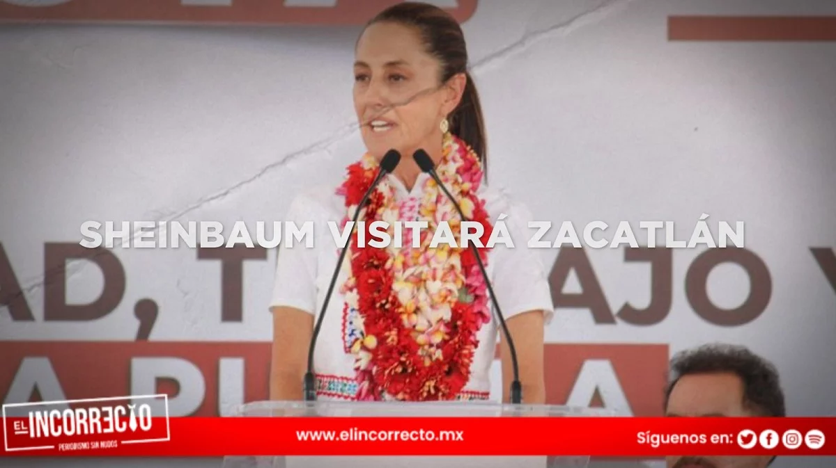 Claudia Sheinbaum visitará Zacatlán el 25 de abril