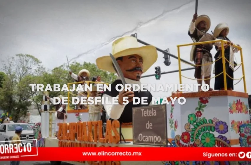  Comuna trabaja en plan de ordenamiento de ambulantes para el desfile del 5 de Mayo