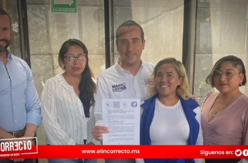  Mario Riestra se compromete con el frente poblano de mujeres contra deudores alimentarios