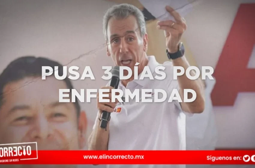  Pepe Chedraui es diagnosticado con influenza y estará en resguardo tres días