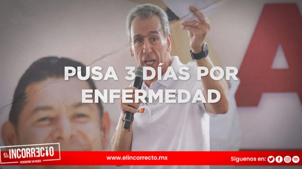 Pepe Chedraui es diagnosticado con influenza y estará en resguardo tres días