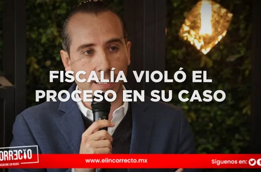  Mario Riestra asegura que la Fiscalía de Puebla violó el proceso en su caso de amenaza