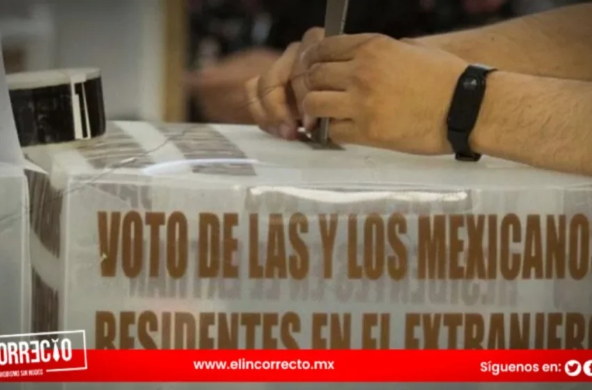  Migrantes poblanos ya votaron por Armenta y Nacho Mier